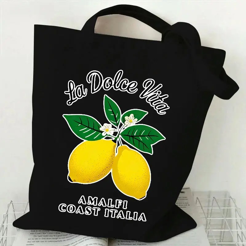 La Dolce Vita Limon Kanvas Çan - Tote Bag Beach incelemesi ve fiyatı