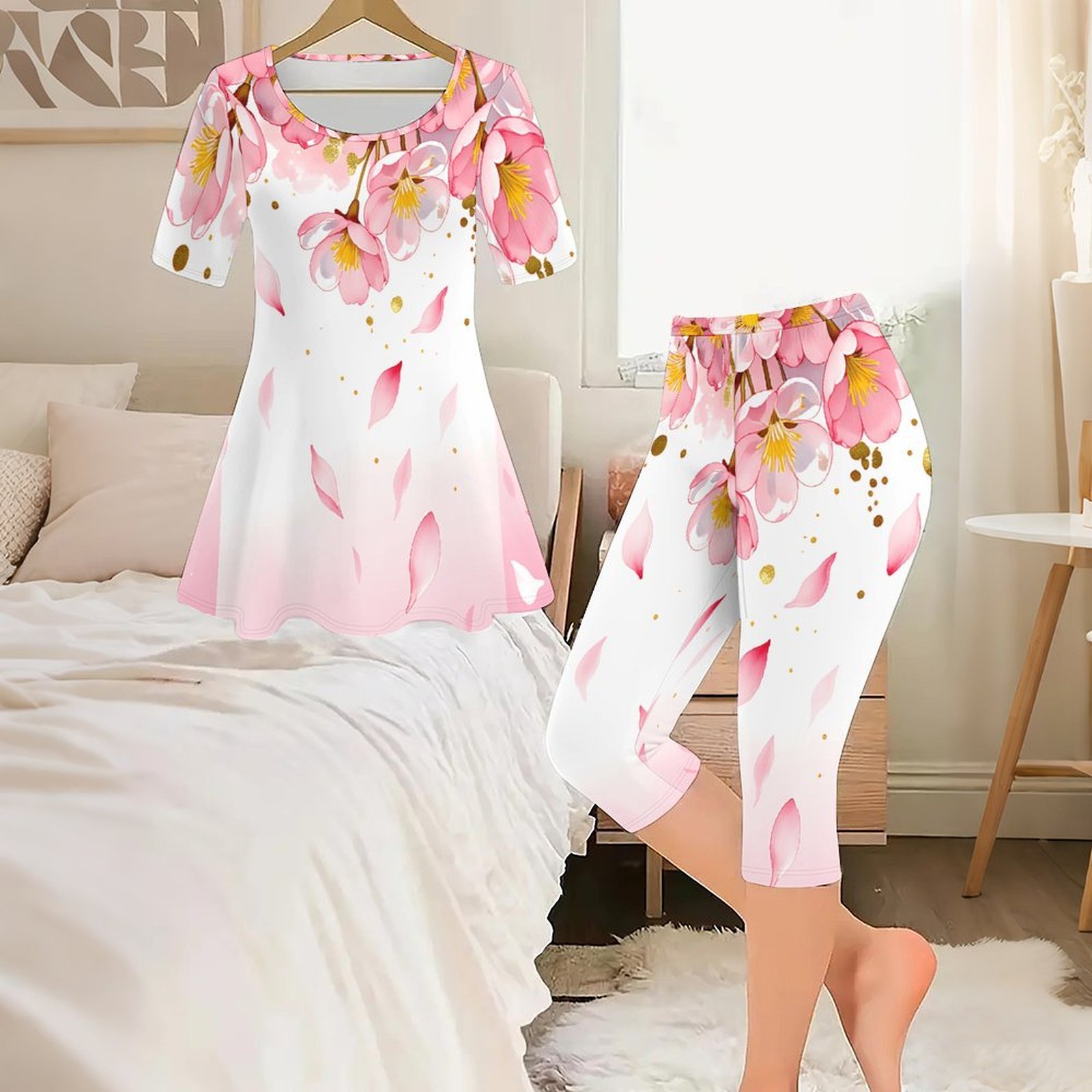 2 adet Vintage Baskı İki Parça - Romper Floral Print incelemesi ve fiyatı