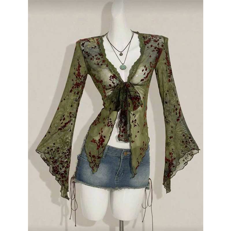 MEXZT Vintage Çiçekli Örgü Göm - Romper Floral Print incelemesi ve fiyatı