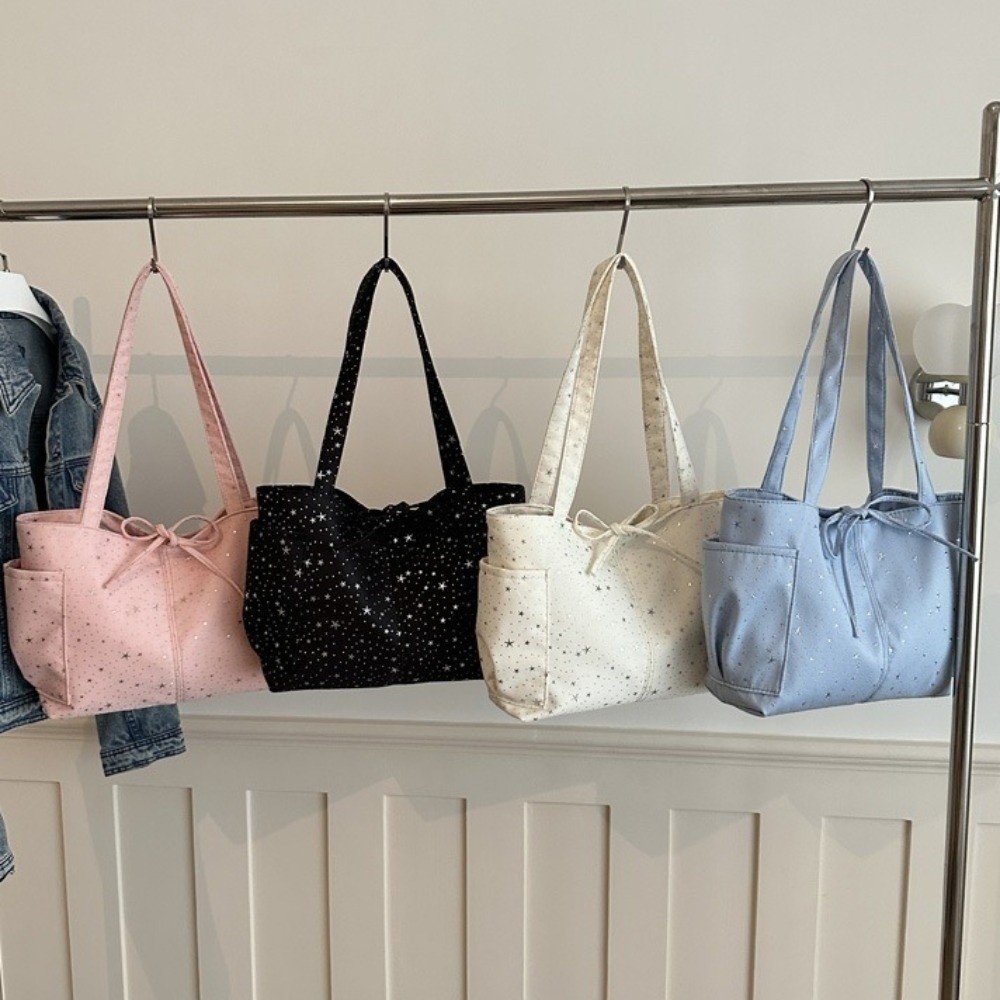 Retro Parlak Yıldız Omuz Çanta - Tote Bag Beach incelemesi ve fiyatı