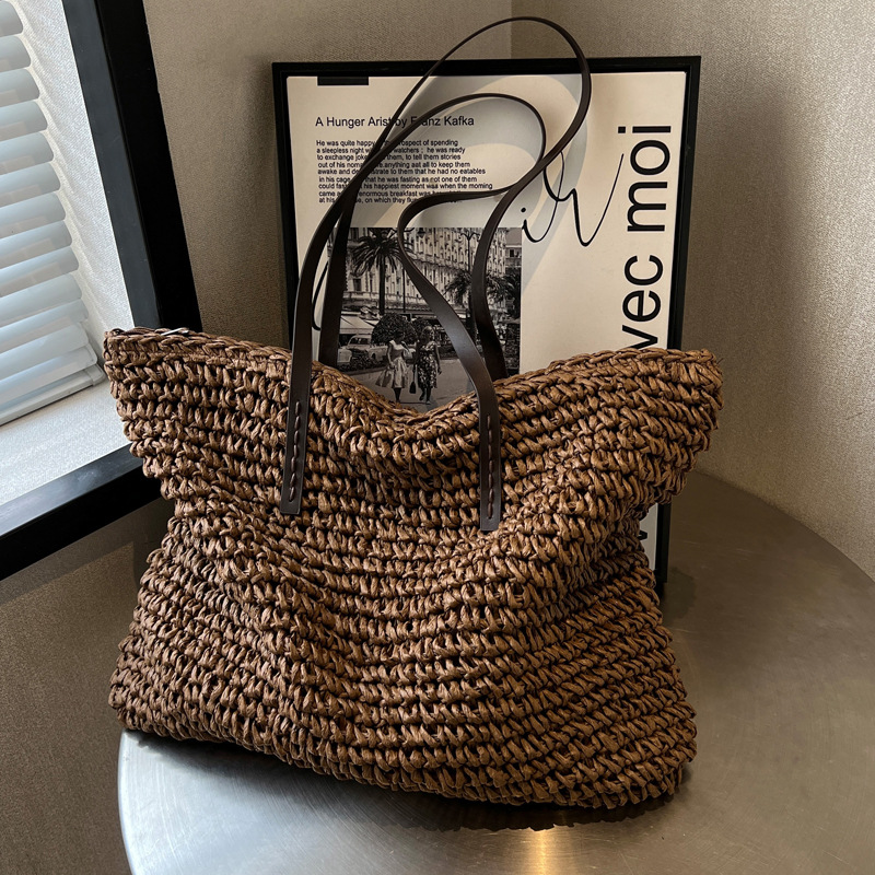 Hasır Örgülü Bez Çantalar, Gün - Tote Bag Beach incelemesi ve fiyatı