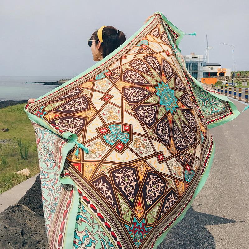 2018 Yeni 90x180 cm Dimi pamuk - Cover Up Kaftan incelemesi ve fiyatı