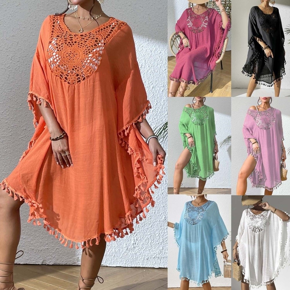 Kare Yaka Yazlık Güneş Koruyuc - Cover Up Kaftan incelemesi ve fiyatı