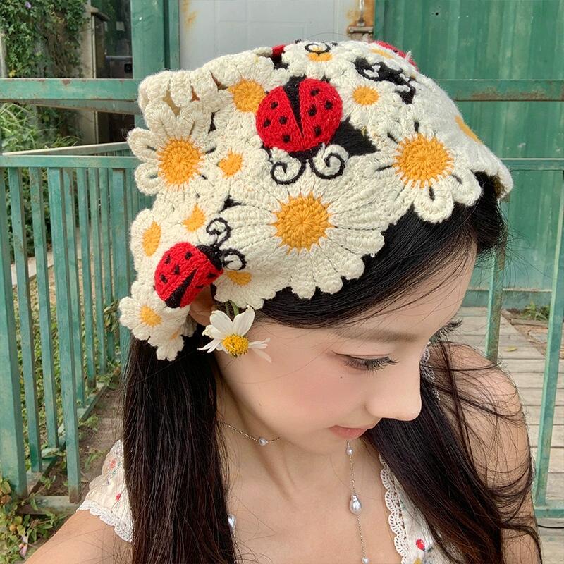 Kore Tatlı Sevimli El Yapımı T - Headband Summer Knit incelemesi ve fiyatı