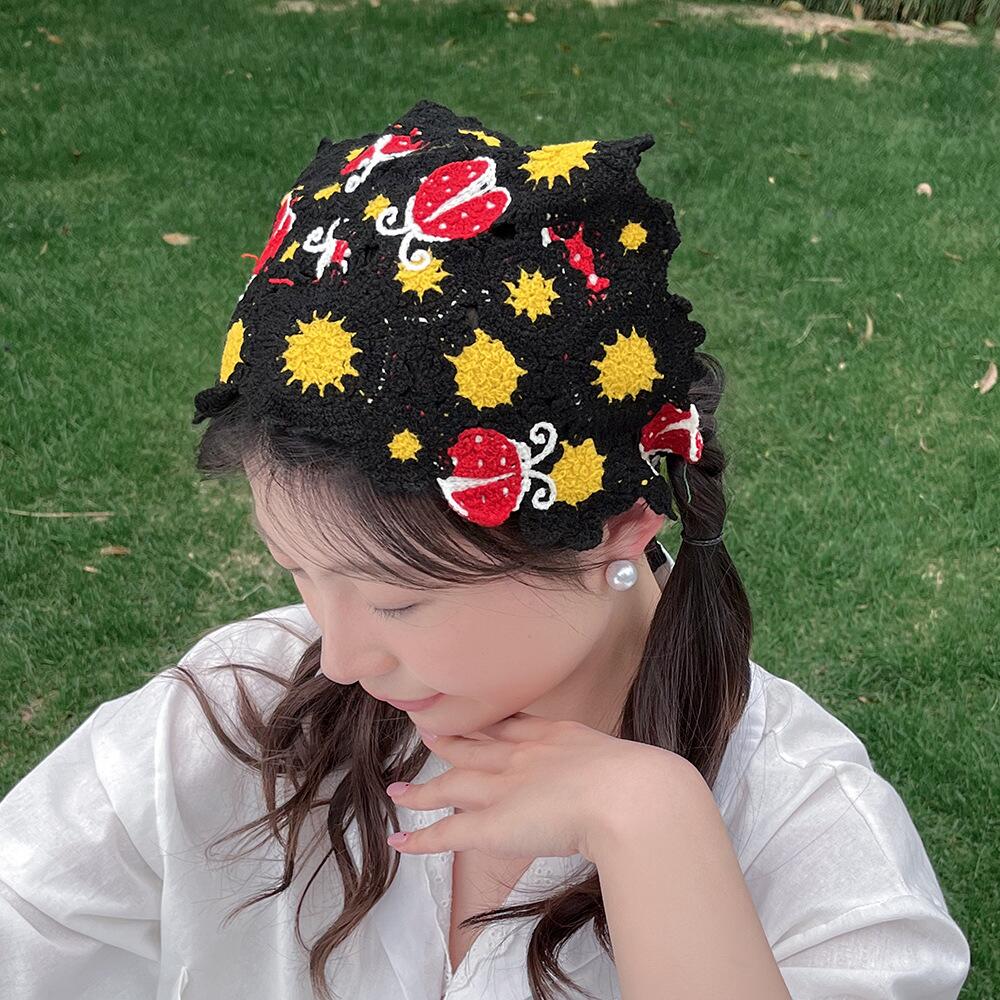Kore Tatlı Sevimli El Yapımı T - Headband Summer Knit incelemesi ve fiyatı