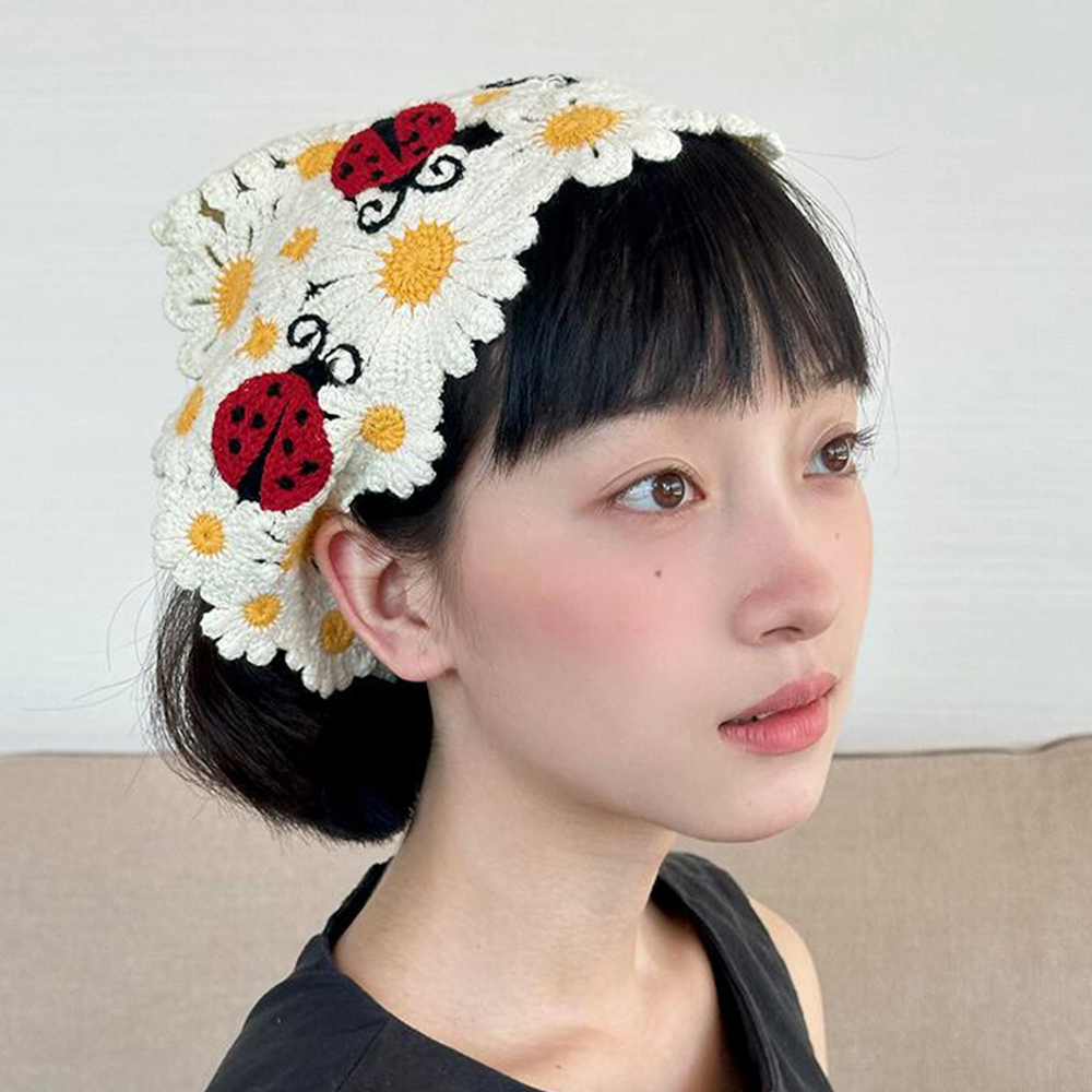 Kore Tatlı Sevimli El Yapımı T - Headband Summer Knit incelemesi ve fiyatı