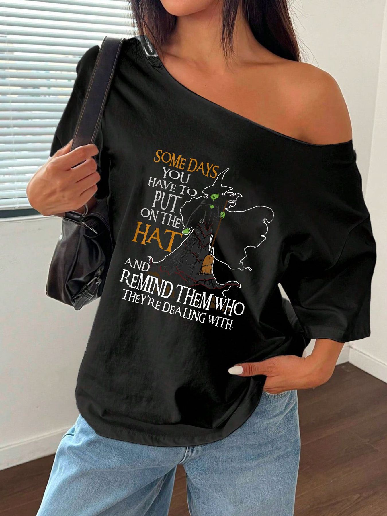 %100 Pamuk Büyük Beden Cadılar - Blouse Off Shoulder incelemesi ve fiyatı