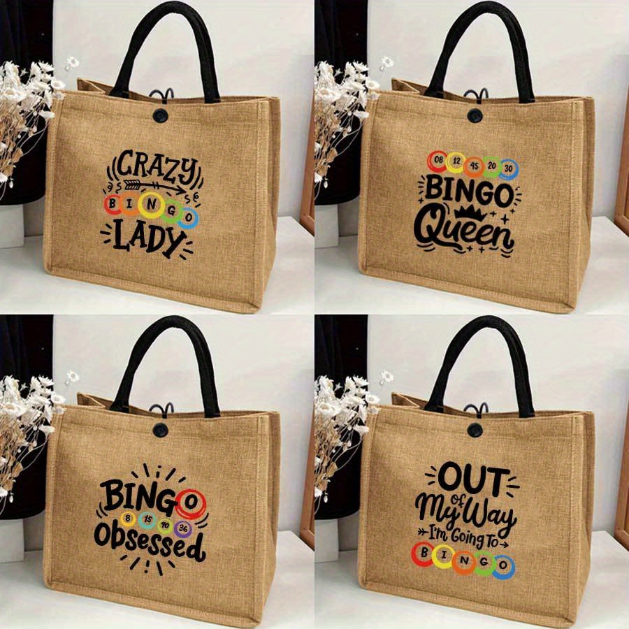 Bingo Kart Desenli Kadın Bingo - Tote Bag Beach incelemesi ve fiyatı