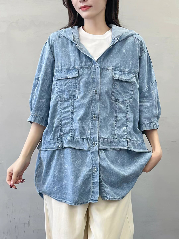 Amax luluE Yaz Bayan Denim Kap - Romper Floral Print incelemesi ve fiyatı